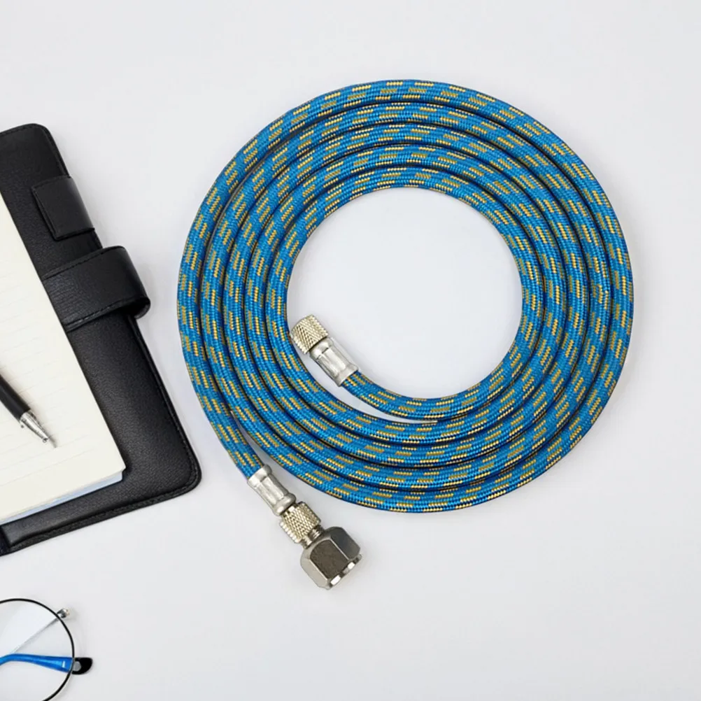 Airbrush Hose Air Compressor Connector Plastic 1.8m Quick Connect Adapter Flexible Tubing Low Noise Air Tool Accessories