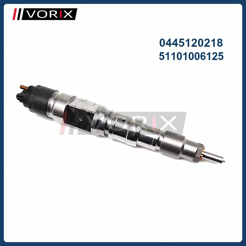 

0445120218 51101006125 Common Rail Diesel Fuel Injector for MAN TAG TGA TGS