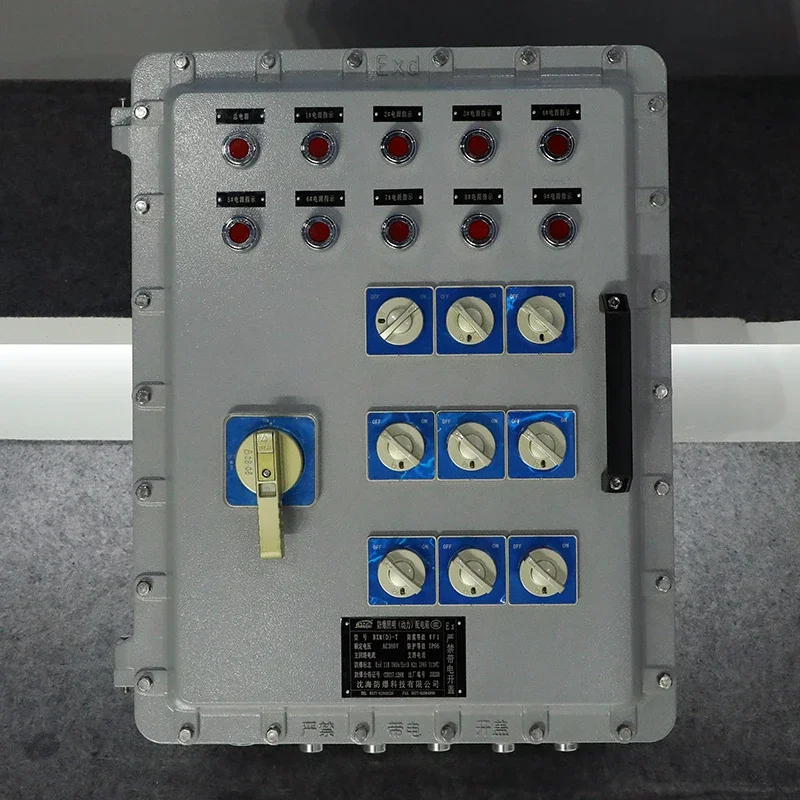 Oil/ Industry Ex-Proof Control Box Explosion Proof Industrial Control Panel Box Case Board Explosion-Proof Control Cabinet