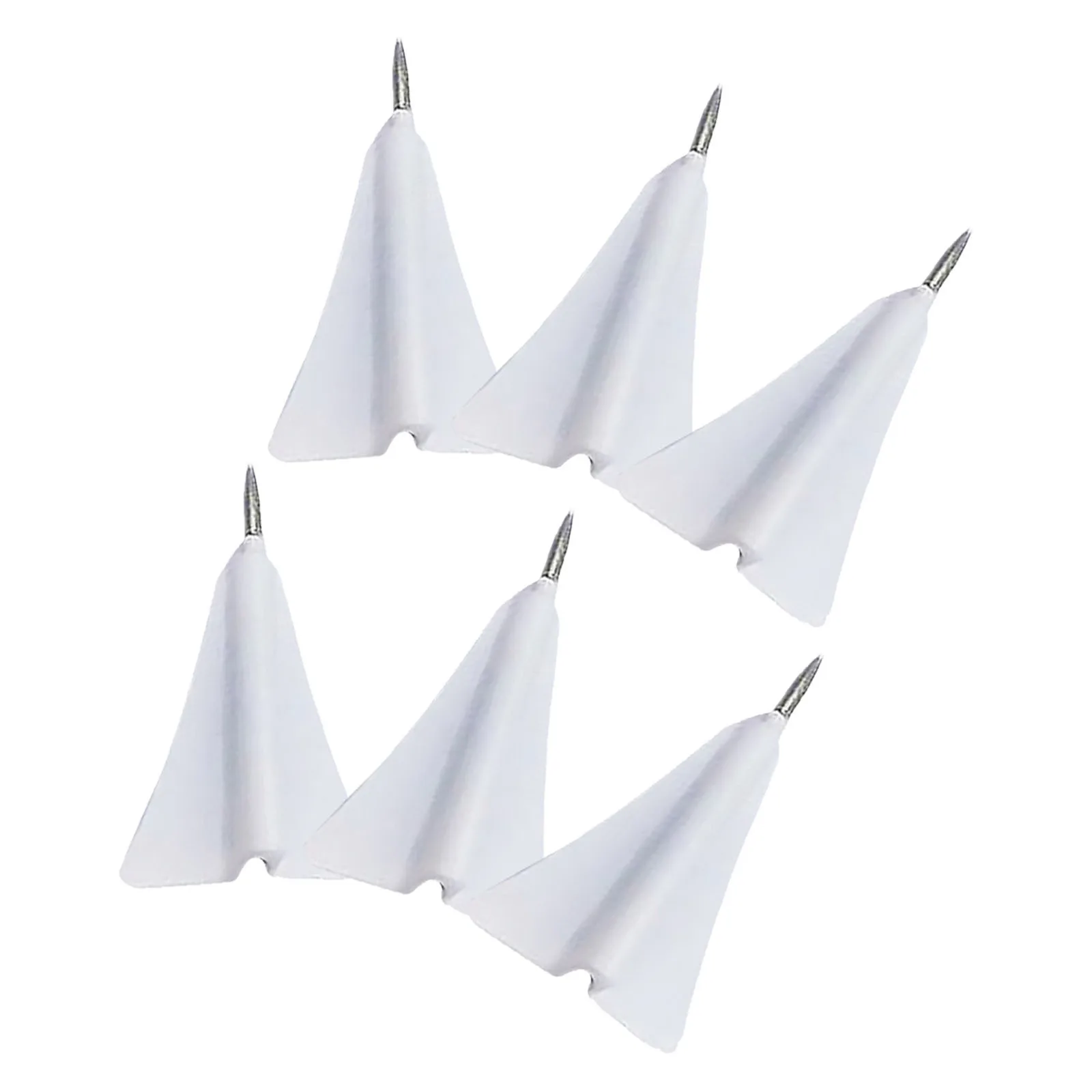 Chinchetas delicadas con forma de mapa de avión de papel, accesorio para el hogar, chinchetas pequeñas reemplazables para tablón de anuncios, 6 uds.