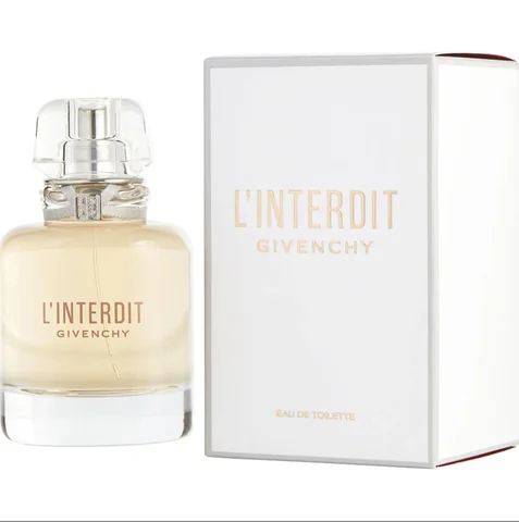 Givenchy  L'Interdit women Eau De Toilette Spray 80ml  Oriental Floral Scent Original Long-Lasting Fragrance