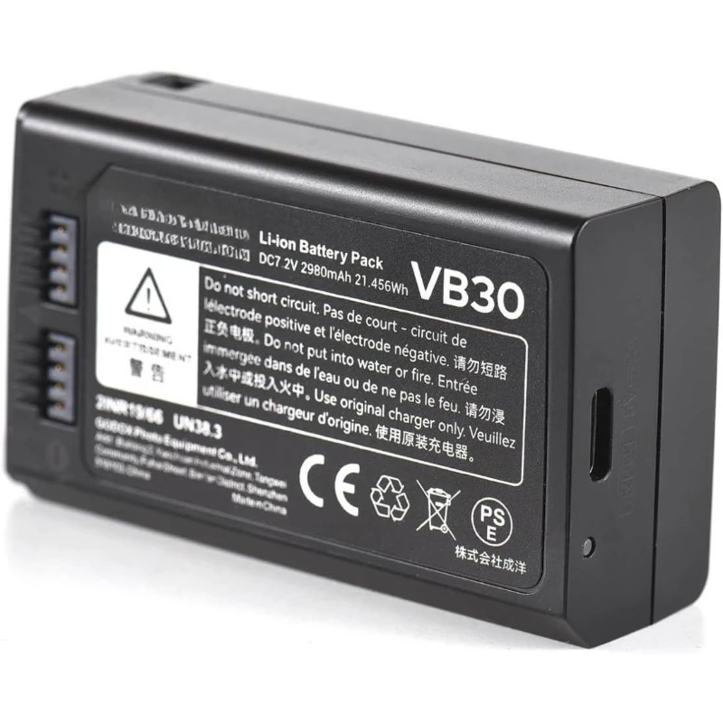 For V1 Pro Godox VB30 Battery