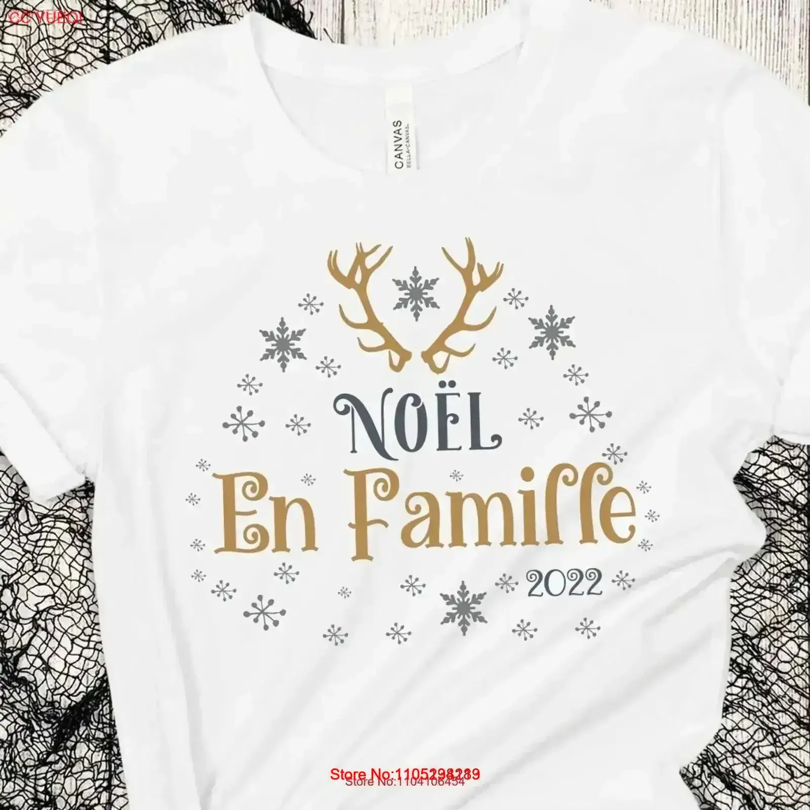 T Shirt NoëL En Fam…