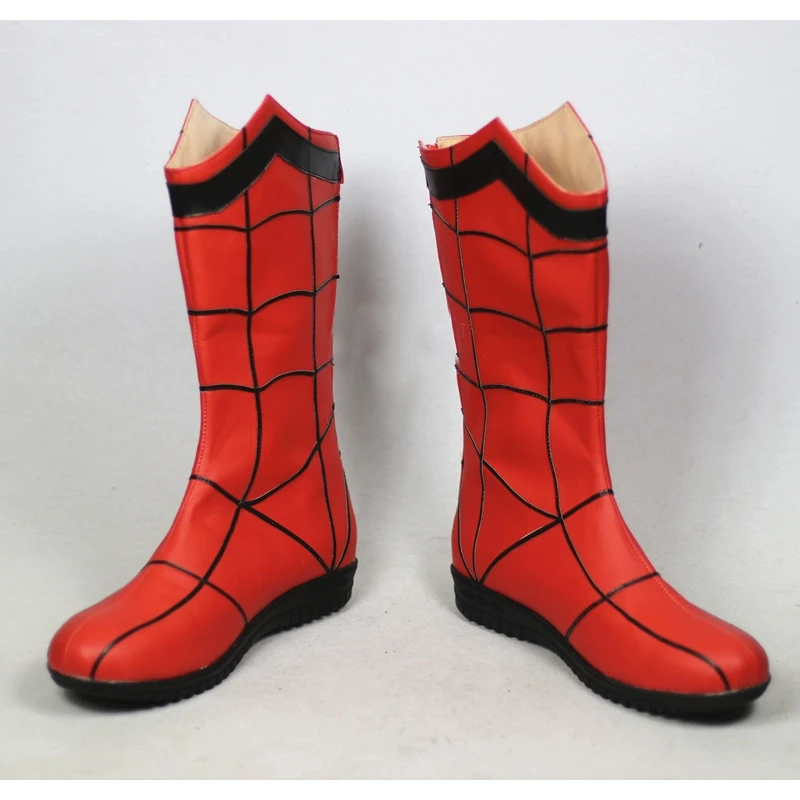 Aranha marrom punk noir sapatos cosplay botas de alta qualidade das mulheres dos homens feitos sob encomenda