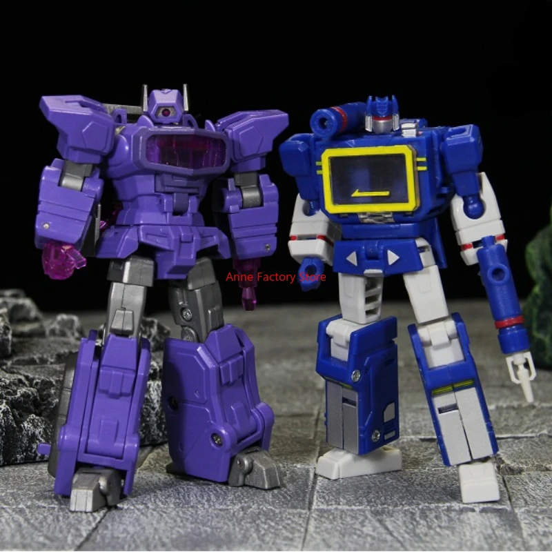

IN STOCK NOW Transformation PocketToys PT-03 Shockwave PT-04 Soundwave PT-01 OP commander Small Scale robot Figures Toy Gift