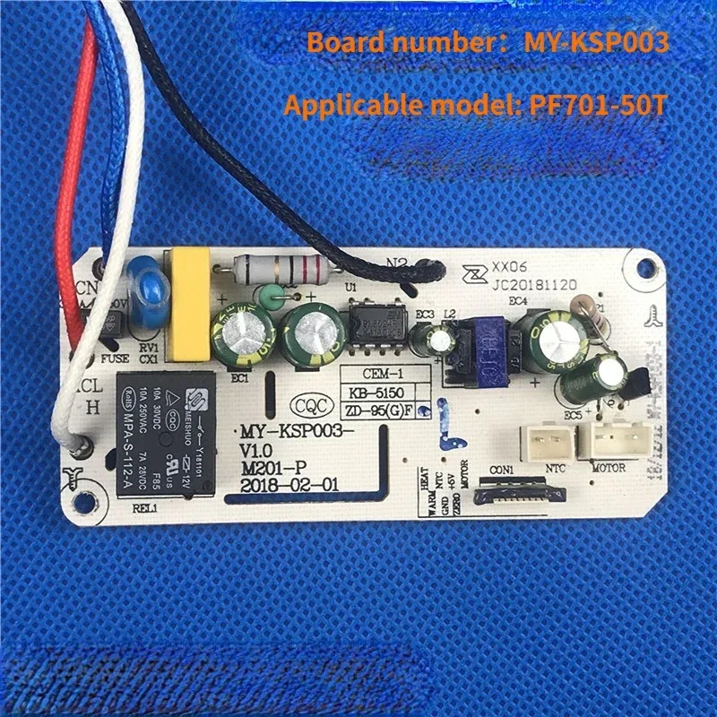 1PC For Midea Electric Kettle Hot Water Bottle Original Accessories PF701-50T Power Board MY-KSP003 Computer Motherboard