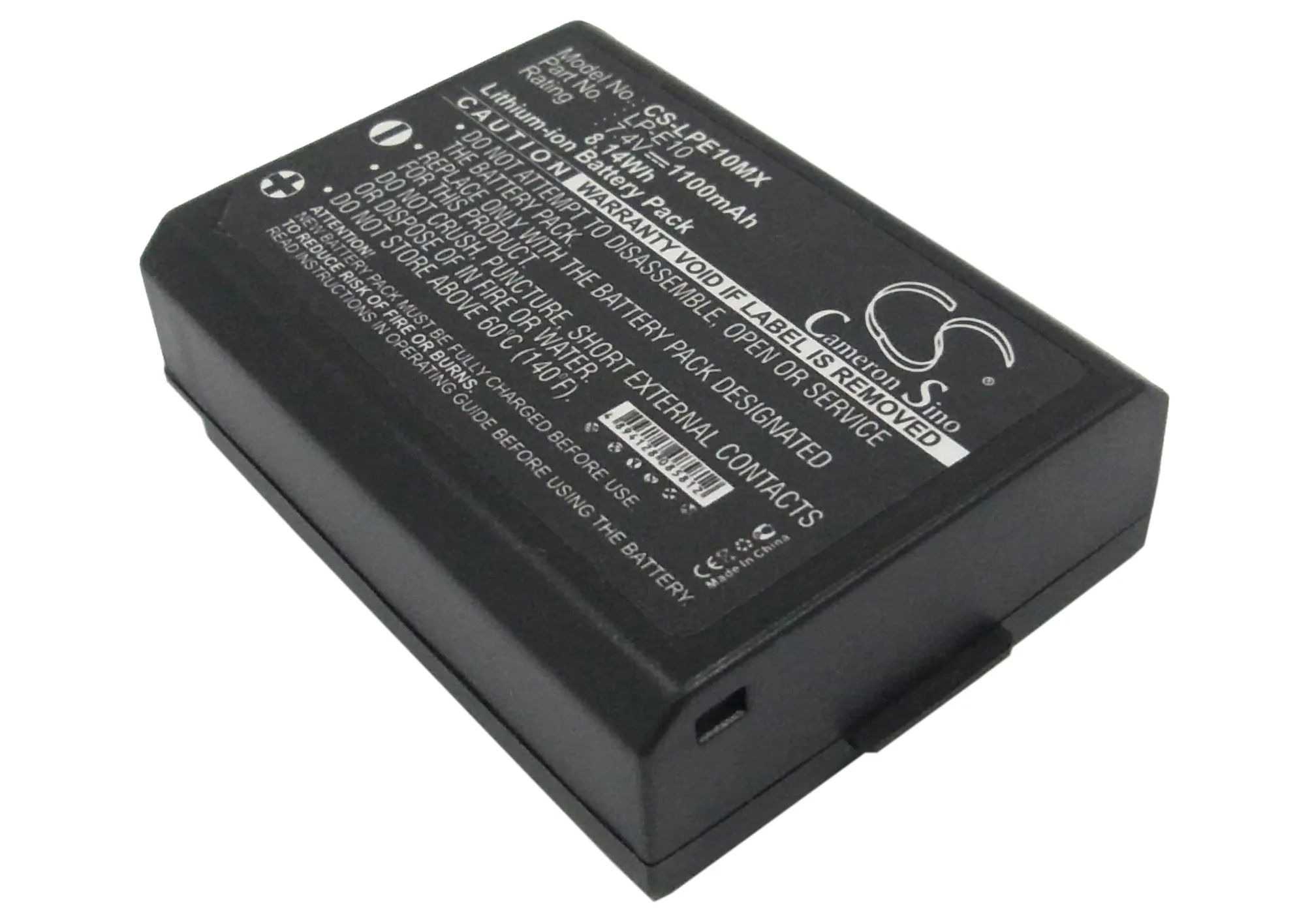 

CS Cameron Sino Kerui New 1100mAh Replacement Battery for DS126291, DS126491, DS126621, EOS 1100D, EOS 1200D, EOS 1300D,