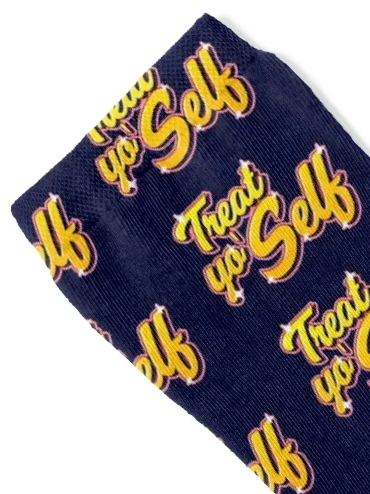 Treat yo self Socks Men's with print custom sports Boy Child Socks Women's