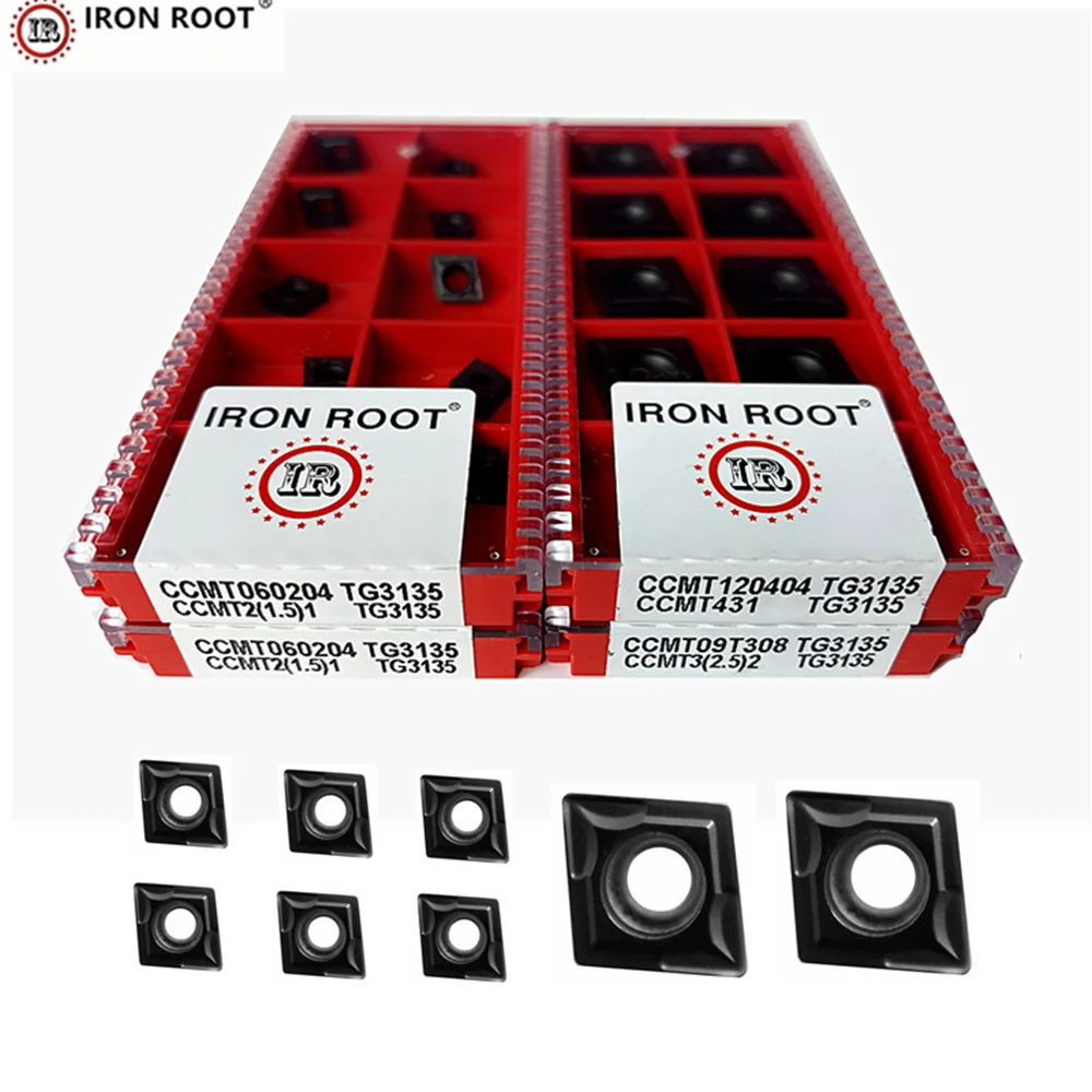 Insert CCMT060204,CCMT09T304 CCMT09T308,CCMT120404,TG3135 CNC Lathe Turning Tool Carbide Turning Insert For SCLCR Cast Iron