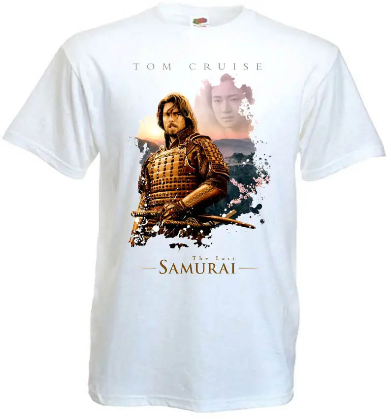 The Last Samurai v6 T shirt Tom Cruise white natural all sizes S-5XL.