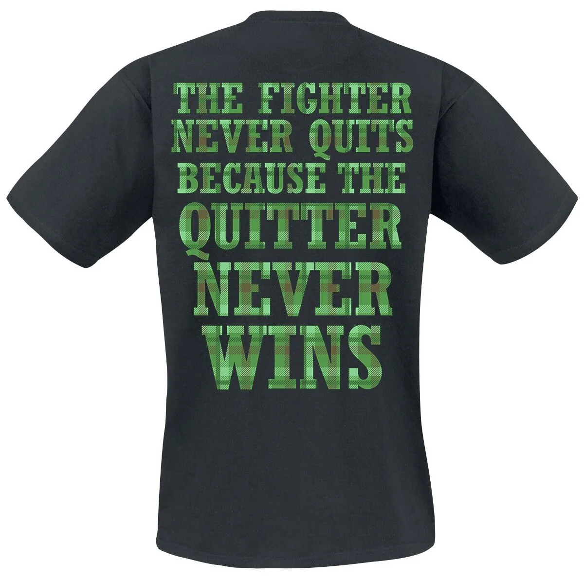 Dropkick Murphys Fighter Quote T-shirt Green Plaid Punk Print Casual Cotton Tee Unisex Streetwear Black Top