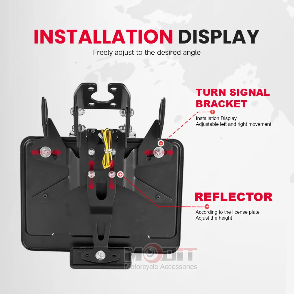 For YAMAHA MT-09/SP MT09  2024 2025 2026 Motorcycles Accessories Tail Tidy Fender Eliminator kit License Plate Holder Bracket