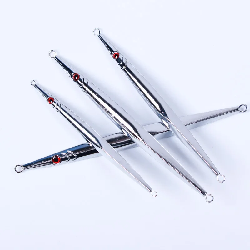 MARISOO Galvanisch Versilberter Eisenplattenköder für Meeresangelruten, 200/250/300/350/400/500g, Ideal für Bernsteinmakrele, Kabeljau, Spanische Makrele – Detail 17
