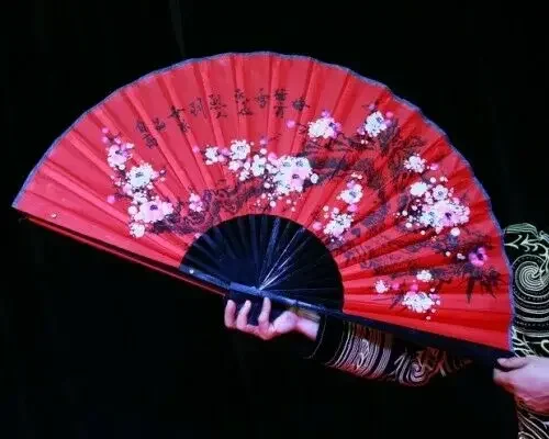 Scroll To Fan Transformation Magic Auto Roll Scroll Turns Into Fan Stage Magic Tricks Performance Prop Magician Illusion