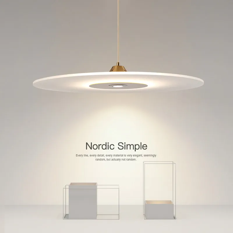 Modern Minimalist Dining Room Pendant Light Nordic Designer Ceiling Lamp for Table Creative Danish Home Lighting Fixture