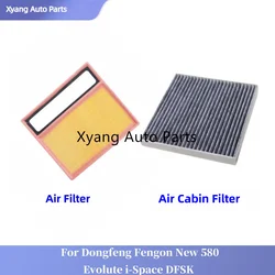 Car Air Filter Air Cabin Filter For Dongfeng Fengon New 580 Evolute i-Space DFSK 1.5L Hybrid Auto Parts