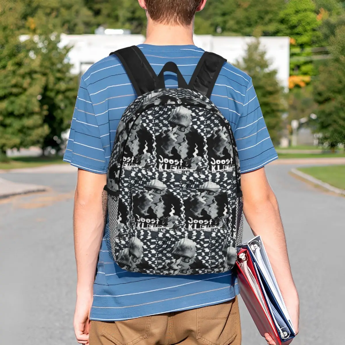Joost Klein Dutch Singer Music Backpack Student BookBag Boys Girls School Bag Computer Shoulder Bags