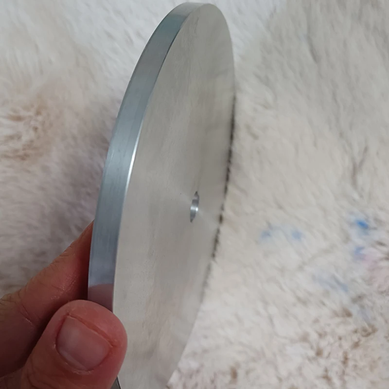 Imagem -04 - Polegada 200 mm Almofadas de Moagem de Colo Mestre de Alumínio para Escultura em Jade Máquina Plana Moagem Polimento Bandeja de Alumínio 8