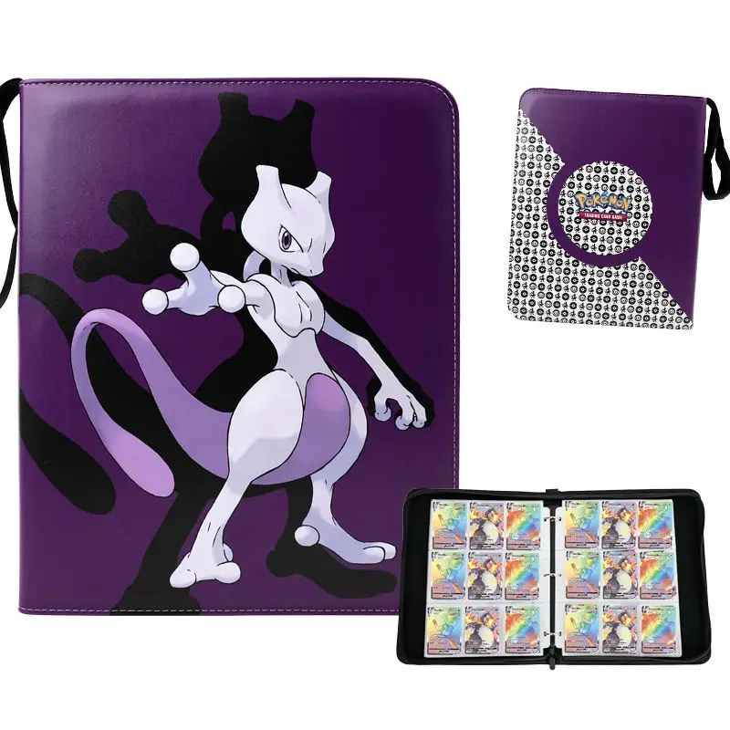DIY 포켓몬 카드북 파이리 이상해씨 수납 앨범 꼬부기 카드 앨범 애니메이션 컬렉션 액션 피규어 선물