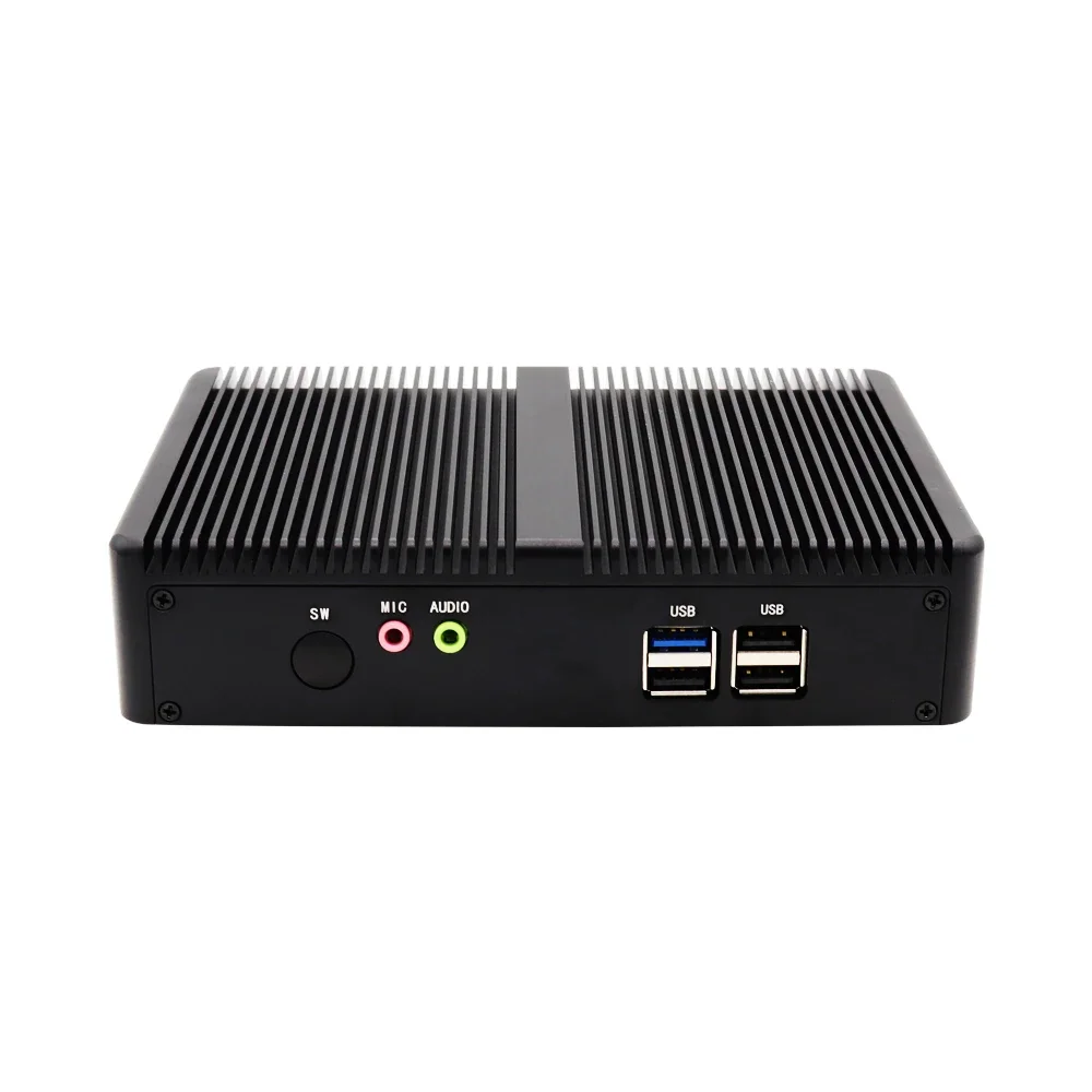 Eglobal Commercial Fanless Mini PC Win7/8/10/linux onborad cele-ron J1900 2*Lans4* USB Micro Computer WiFi HD-MI