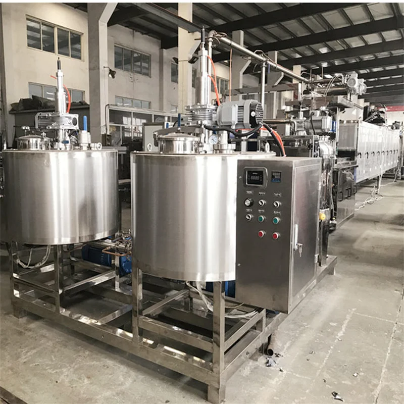 High Speed Automatic Filling Soft Jelly Candy Maker Machine FL Customized