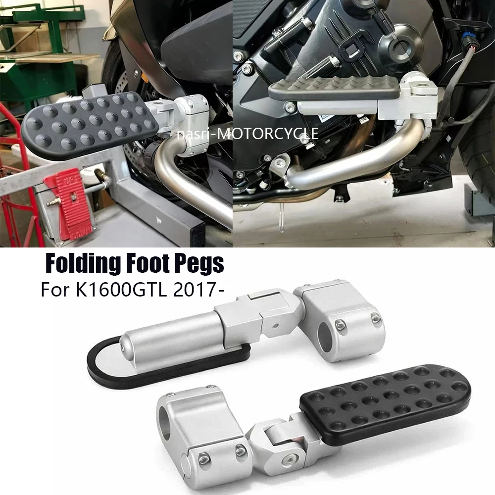 Chevilles d'autoroute réglables, repose-pieds, barre de protection du moteur, repose-pieds, accessoires de moto pour BMW K1600GTL 2017 – 2025 2024