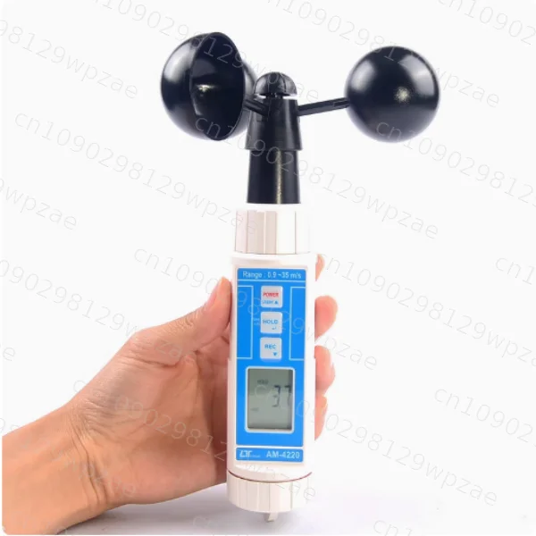 AM4220 High-Precision Cup Anemometer Handheld Wind Speed Tester