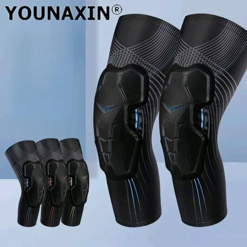 

2 Pcs Basketball Knee Pads Athlete Anti-collision Meniscus Joint Protective Gear Training Running Sports Arm Guard M L XL 2XL