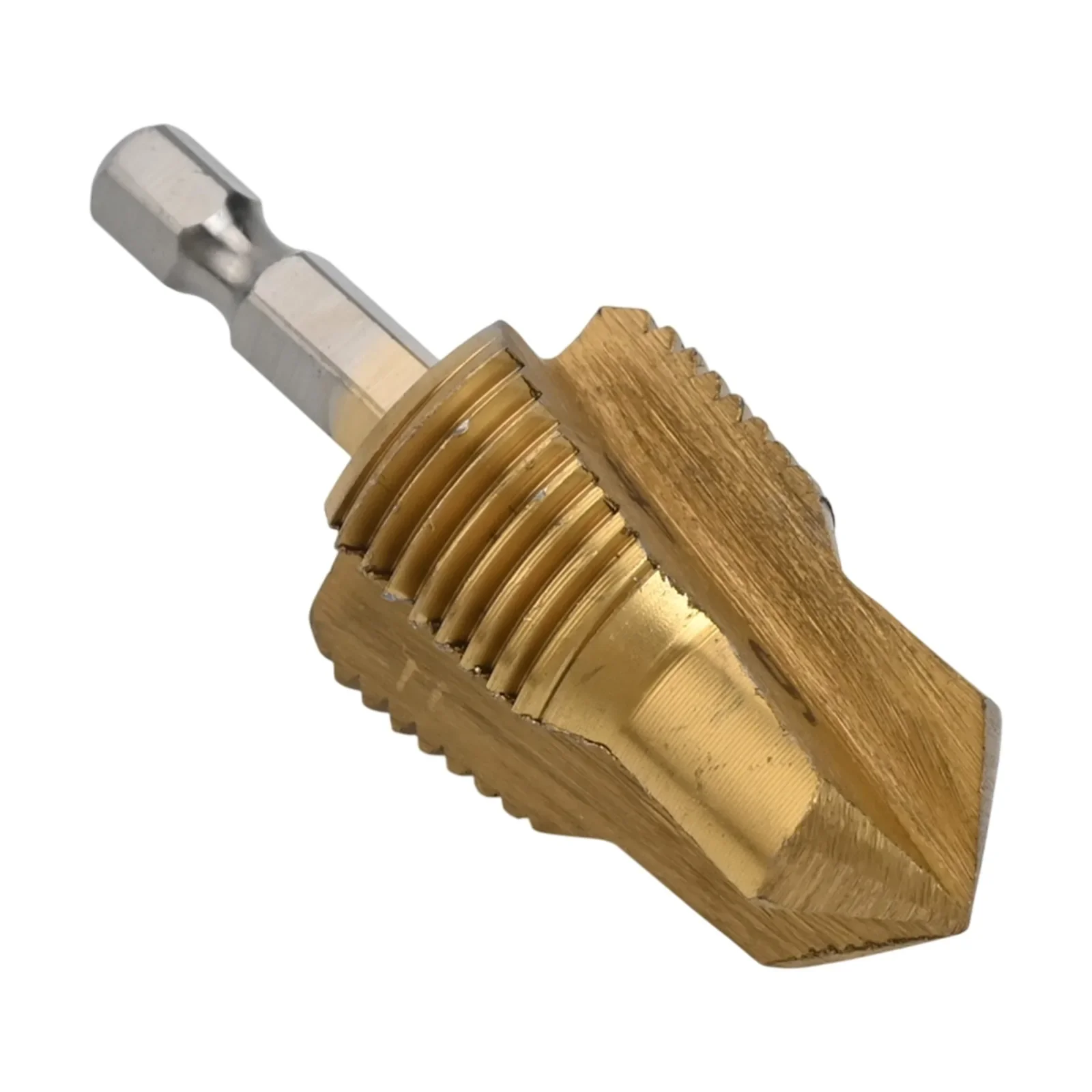 1Pc PPR Stepped Drill Bit With Hex Shank For Water Pipe Expansion Punching Suitable For 1/2 Inch And 3/4 Inch Pipes