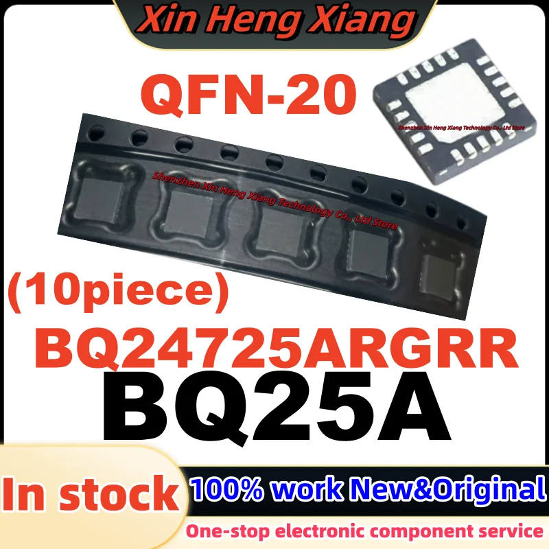 (10Pcs) BQ25A BQ725A BQ24725A BQ24725ARGRR QFN-20