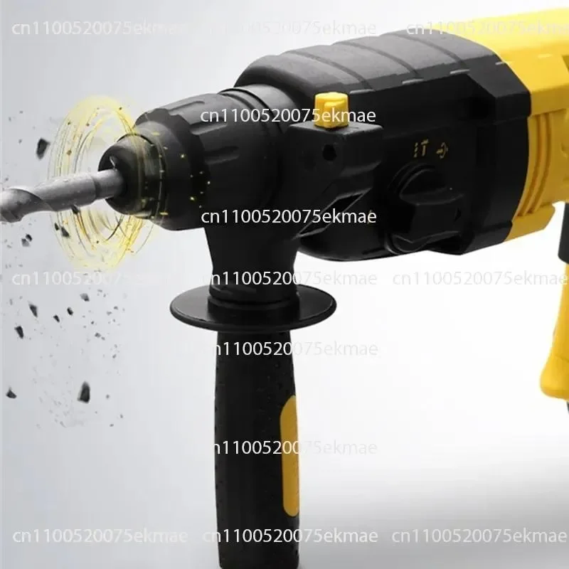 3 In 1 Light Rotary Hammer Multifunctional Household Electric Hammer Drill For Wall Drilling