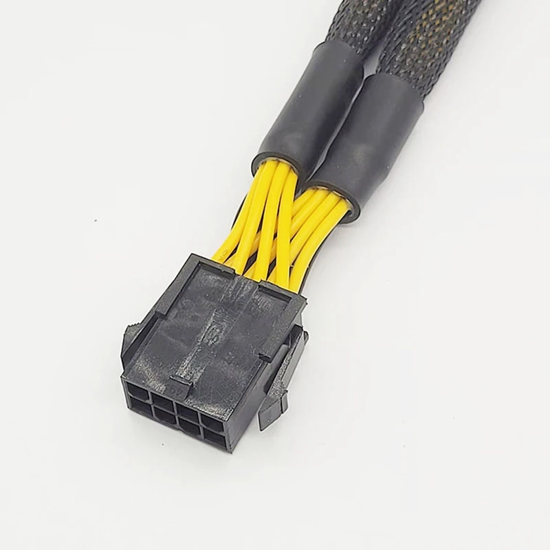 CPU 8 Pin Female To Dual Pcie 2X 8 Pin (4&4) Male Power Adapter Splitter Cable For Motherboard Power Adapter