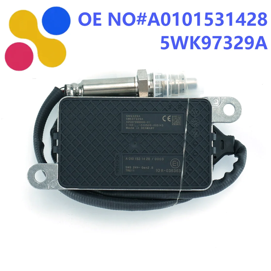 

A 0101531428 A 0101530003 Датчик Nox 5WK97329A для Mercedes-Benz 24 В Trcuk Actros MP4 Euro 6, высококачественные запасные части для зонда NGK