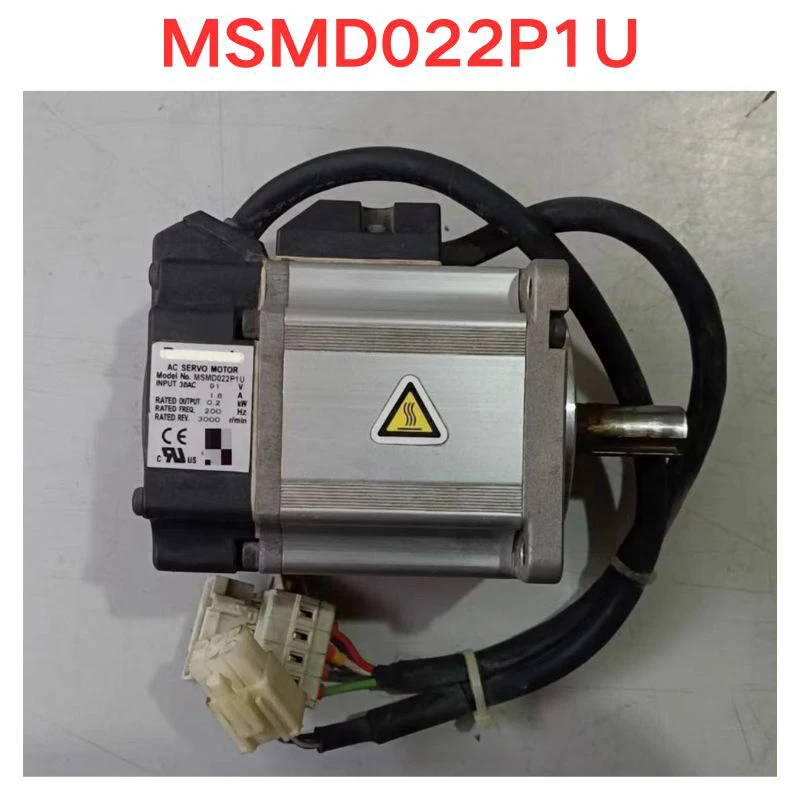 Used MSMD022P1U servo motor  Function check OK