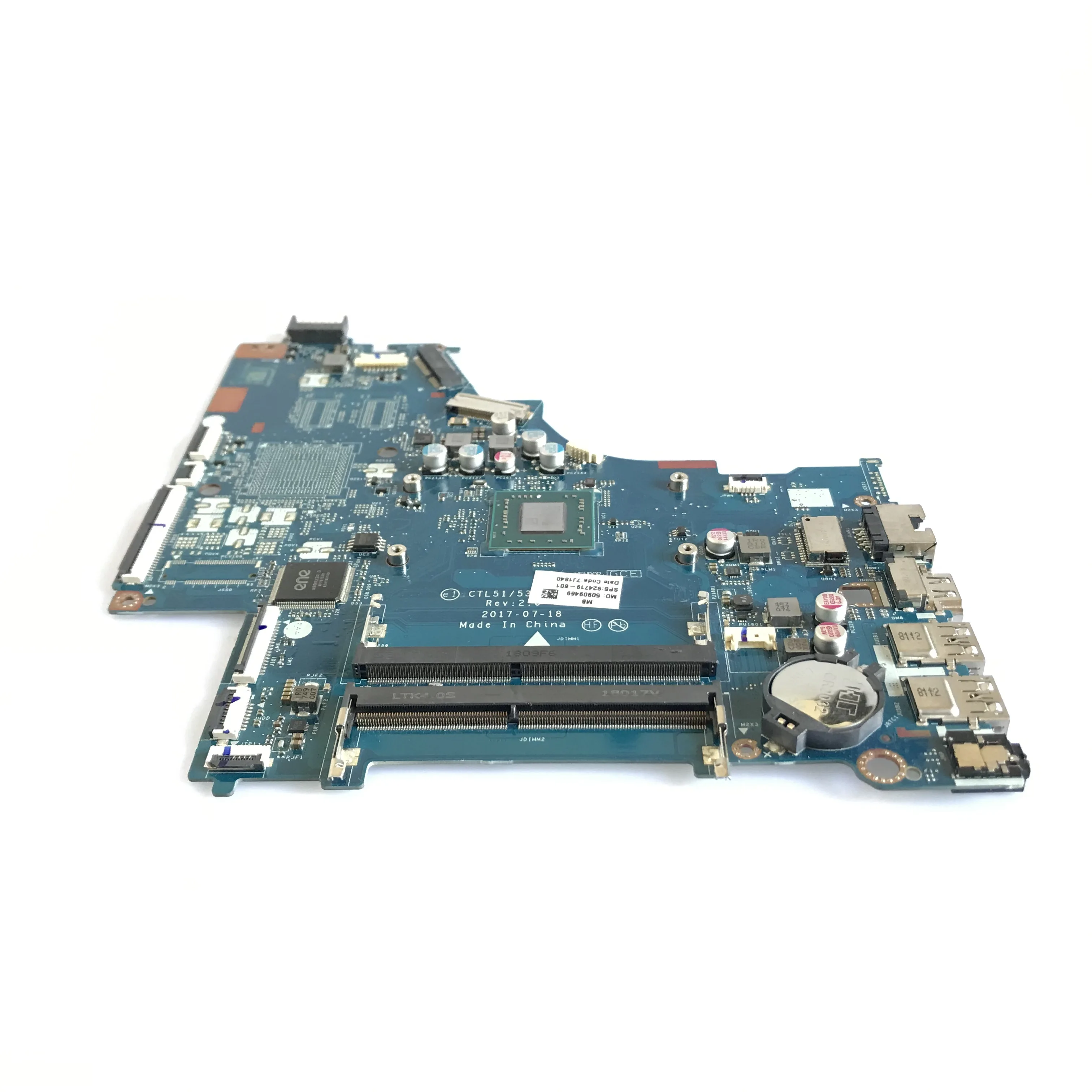 Imagem -04 - Placa-mãe Portátil para hp Pavilion Ctl51 53 La-e841p para hp Pavilion 15-bw 255 g6 com Amd e2 a4 a6 a9 Cpu Ddr3 100 Testado Trabalhando