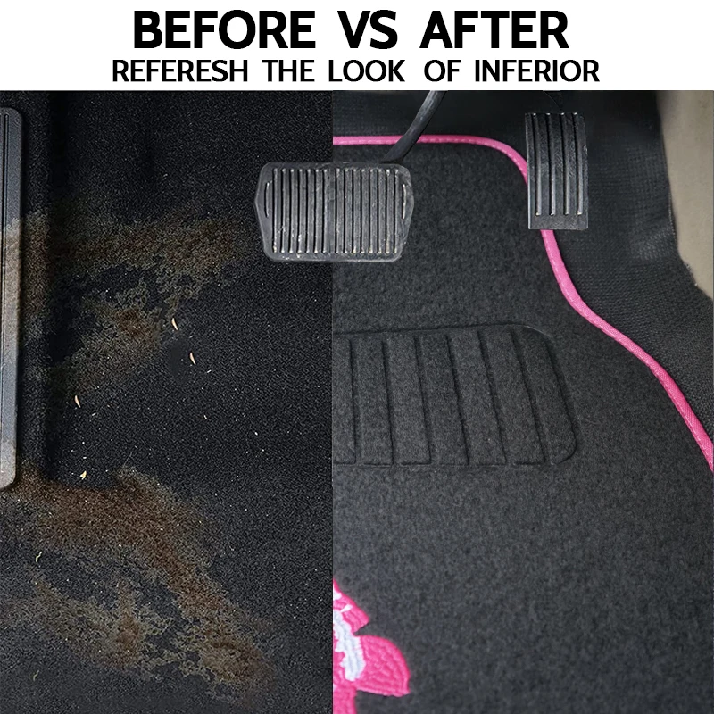 Universal Fit 4pcs  Car Floor Mat Waterproof Foot Pads Protector For Spills, Dog, Pets, Anti-slip Front And Rear Mats