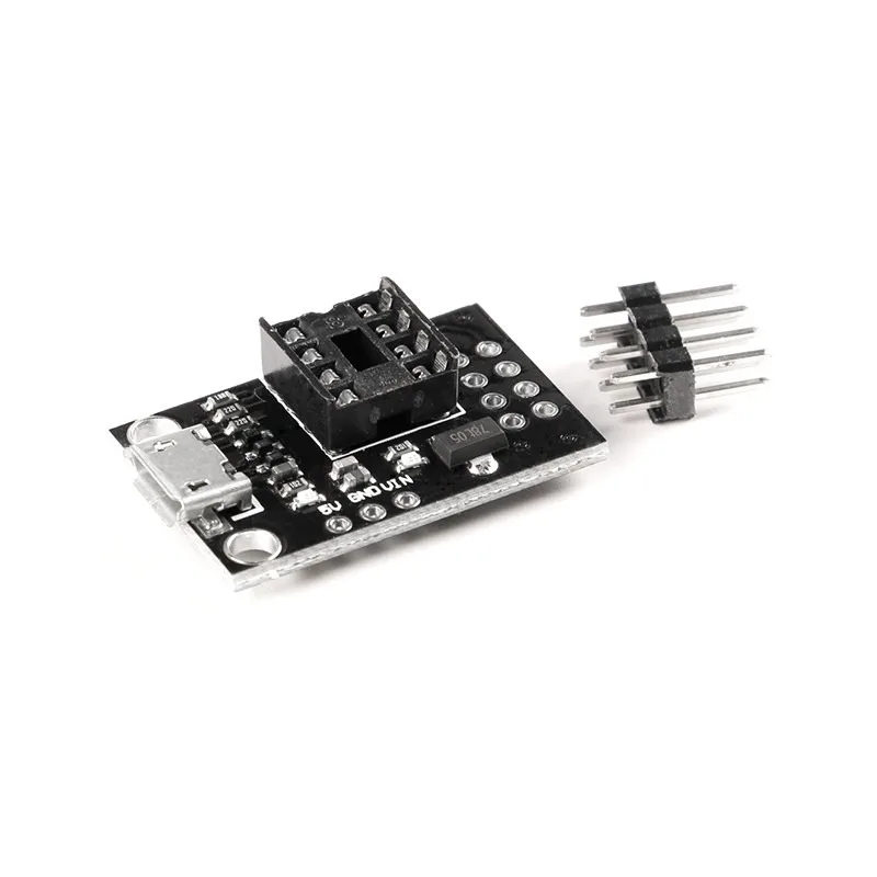 Original Genuine ATtiny13A ATtiny25 ATtiny45 ATtiny85 Pluggable Programming Development Board IC Module For Arduino Makers & S