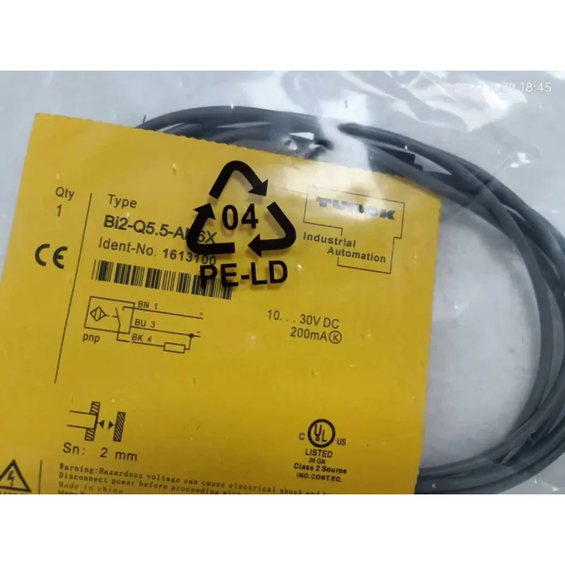 1PC Turck BI2-Q5.5-AN6X Proximity Switch BI2Q55AN6X New