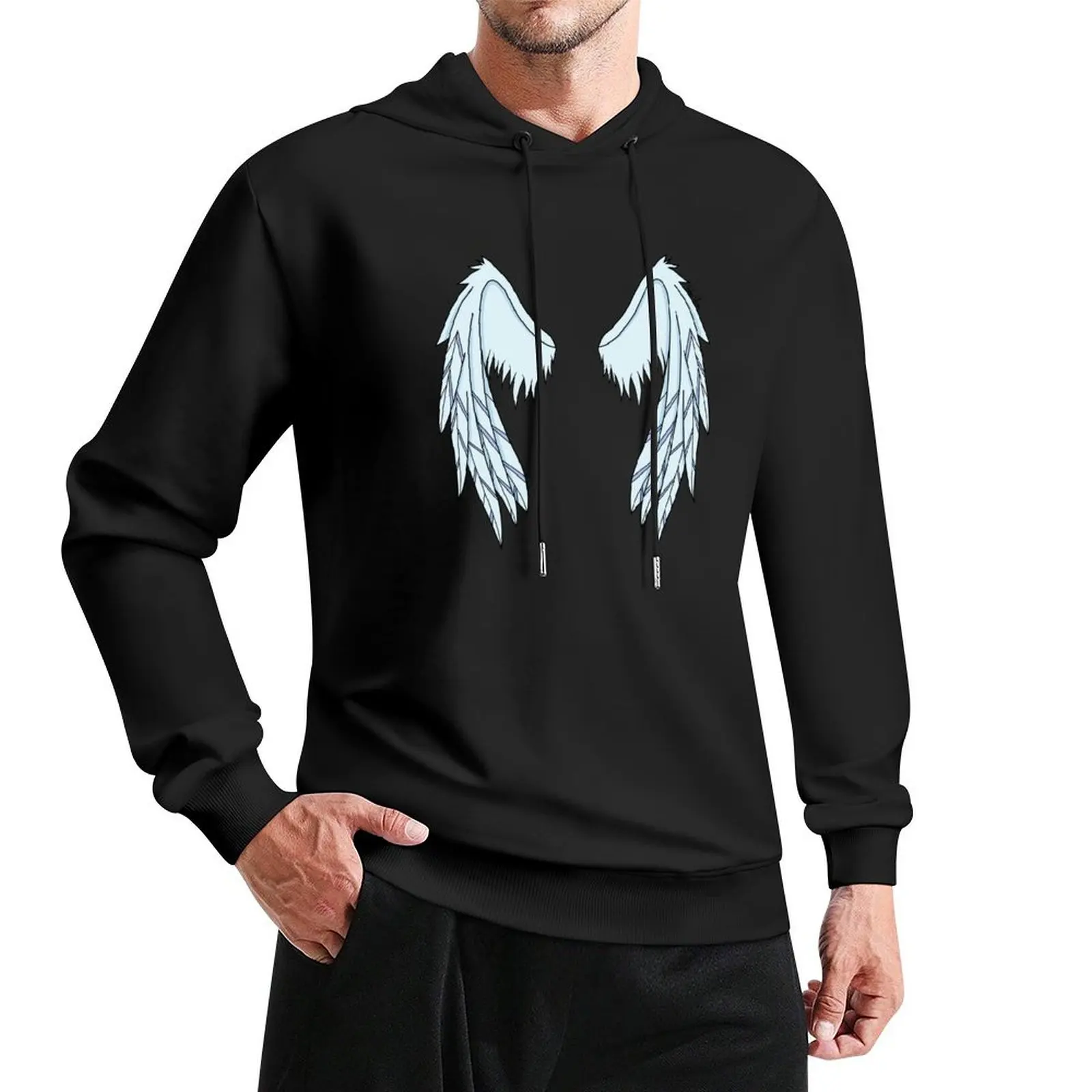 

Angel wings Pullover Hoodie men's coat men's hoodie sweatshirt