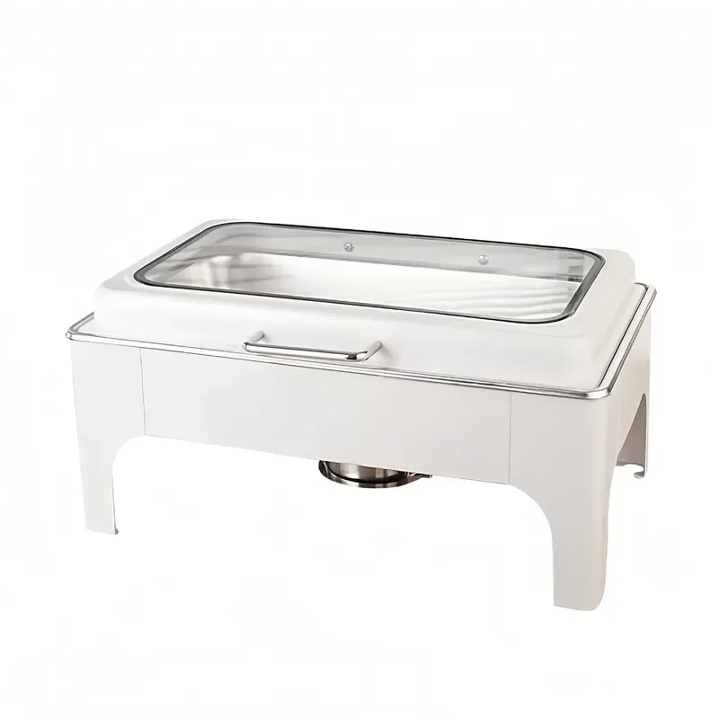 9L Stainless Steel Electric Buffet Server Warmer Tray for Wedding Restaurant Hotel Catering Food Heating Display Chafing Dish