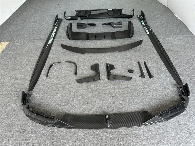

F95 X5M LD style carbon fiber body kit For BMW F95 X5M2022 spoiler front and rear lip side skirts