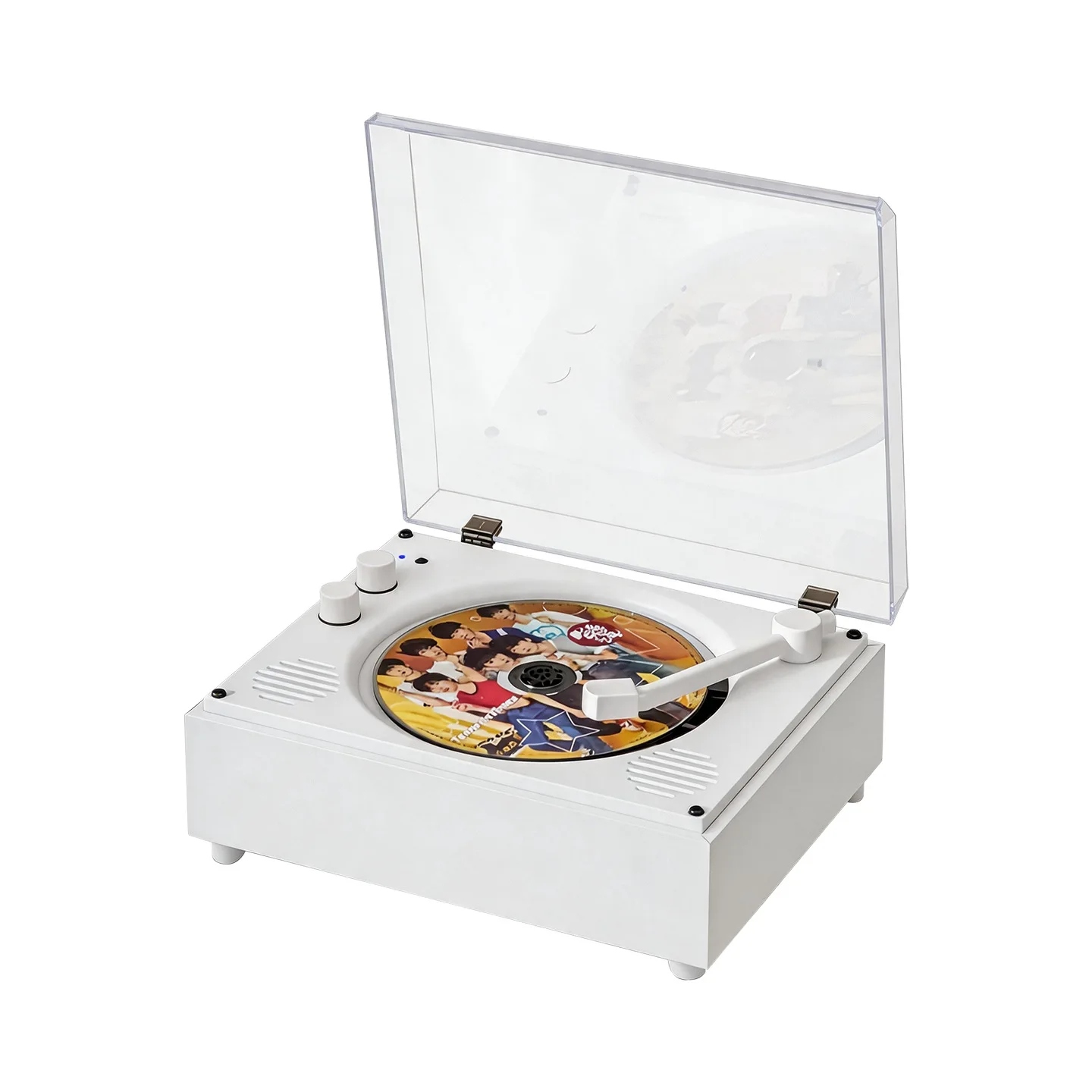 Cross-border CD player Bluetooth speaker dual speaker stereo audiophile album CD fan gift factory wholesale