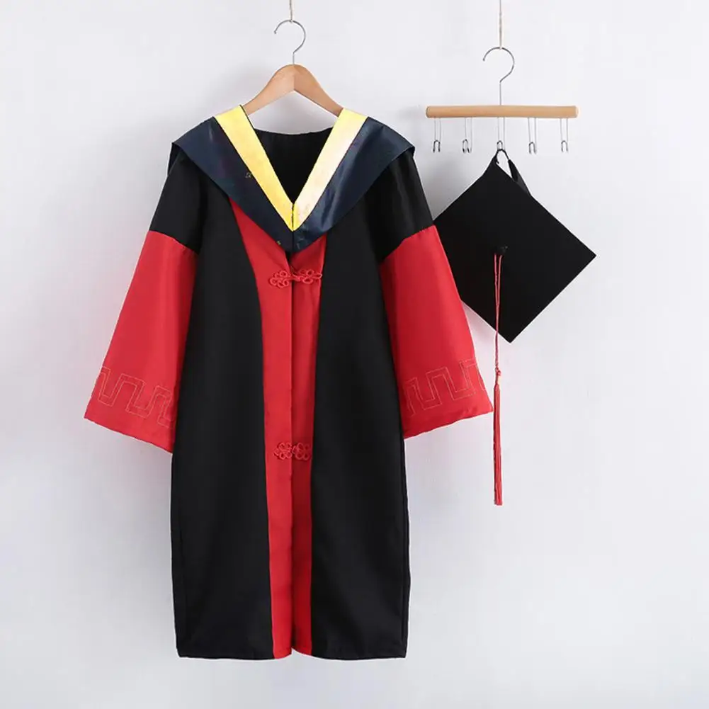 Vestido de graduación Universal para estudiantes, vestido de graduación, sombrero, Túnica, ceremonia de graduación, vestido científico, sombrero de copa, 2023