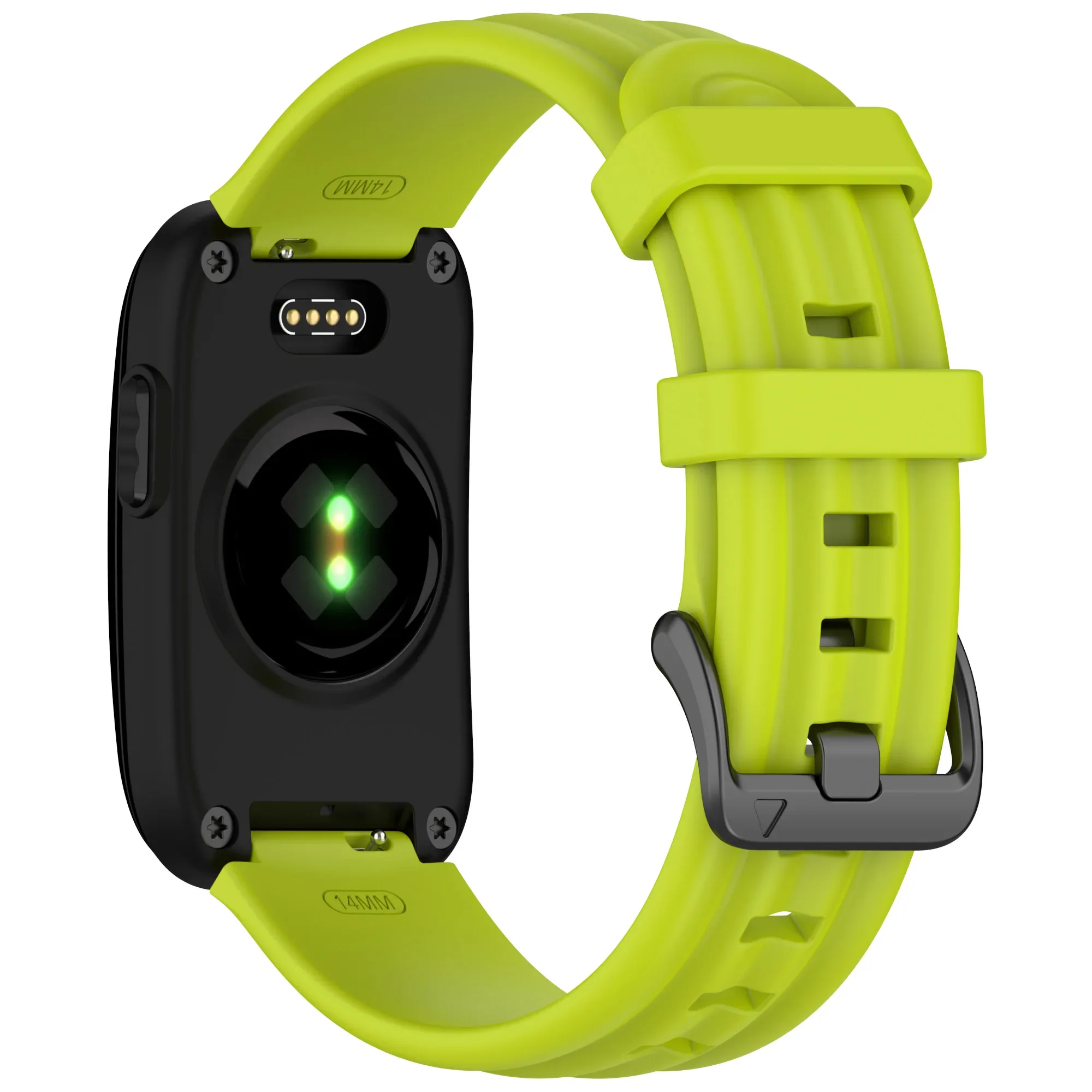 14mm Soft Silicone Band For Garmin CIRQA Smart Band Outdoor Sweat-proof Breathable Strap For Garmin CIRQA Replacement Accessory