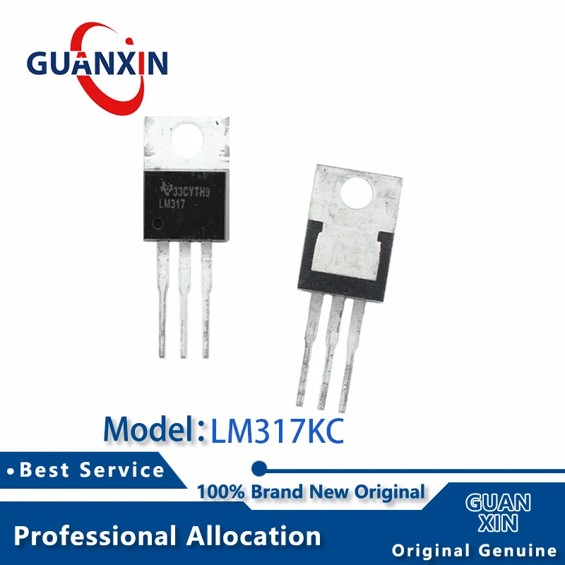 100% New  LM317KC LM317KCT LM317KCS TO-220 Markin LM317