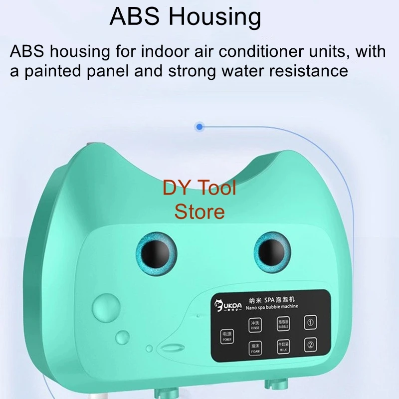 Pet SPA Bubble Machine Automatic Nano Shampoo Foam Generator for Home Use Dog and Cat Bathing Foam Machine