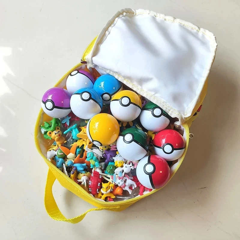 pokemon-144-pcs-mini-figure-with-storage-bag-lovely-poke-ball-pikachu-go-action-figures-pokeball-doll-kids-toy-birthday-present