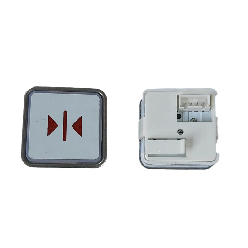 

MTD270 KAN-XL-270 Elevator Square Push Button without Braille Red Light Lift Spare Parts