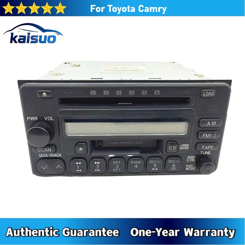 For Toyota Camry 2.4 CD Player 6-Disc CD Player For Land Cruiser Previa CD Player Radio