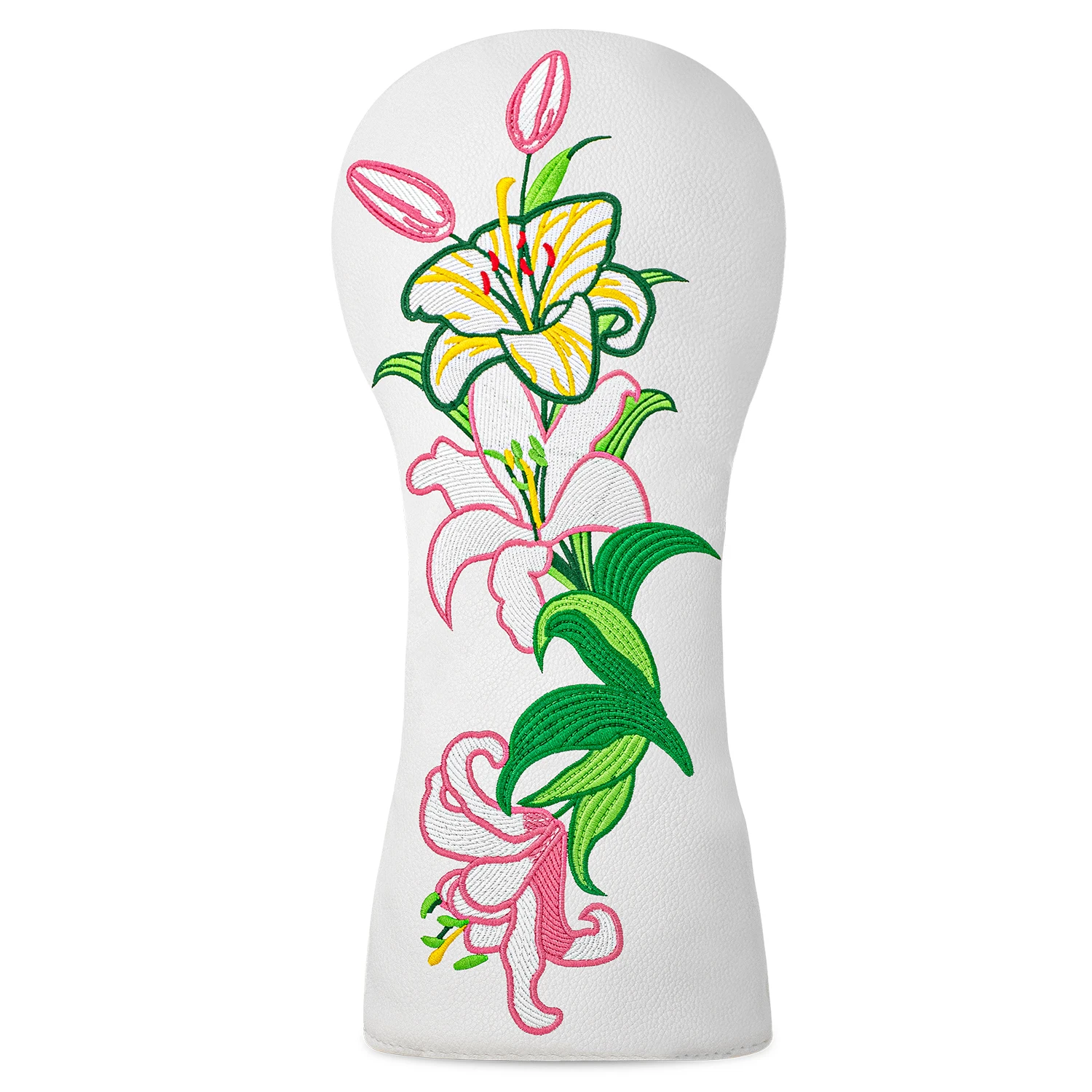 1pc/3pcs Golf Headcover - A Beautifully Crafted Golf Club Head Cover with a Flower Theme Symbolizes Beauty And Good Fortune